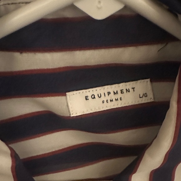 Equipment Striped Button-Up Shirt - Picture 2 of 9